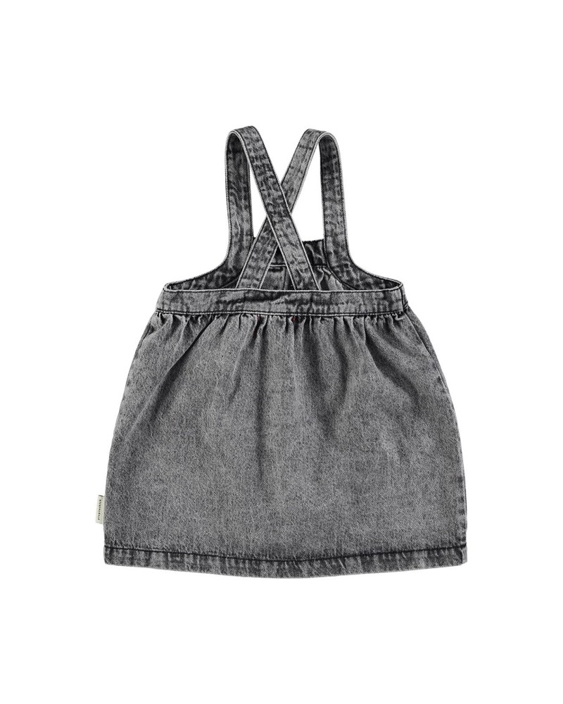 piupiuchick denim dress piupiuchick-black-denim-jeans-dress-straps-mini-girl-kids-teens
